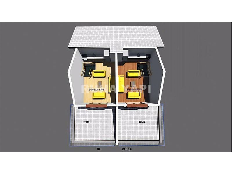 DİDİM MERKEZDE PROJEDEN SATILIK ANAHTAR TESLİM DAİRELER