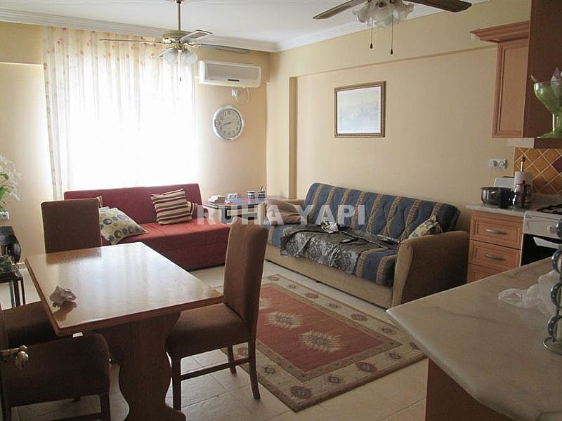 DİDİMDE KELEPİR FİYATINA SATILIK SİTE İÇERİSİNDE 1 ODA 1 SALON İNGİLİZDEN FULL EKSİKSİZ EŞYALI DAİRE