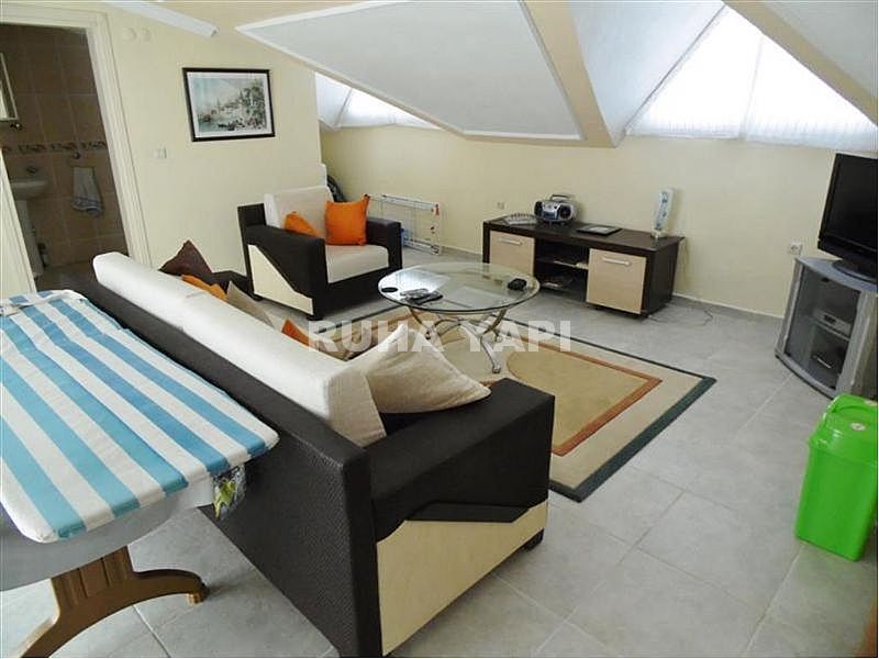 MELTEM SİTESİNDE DENİZ MANZARALI 3+1 DUBLEX HAVUZLU 